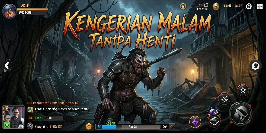 Tangkapan layar utama ADI99 menampilkan suasana mencekam saat eksplorasi.