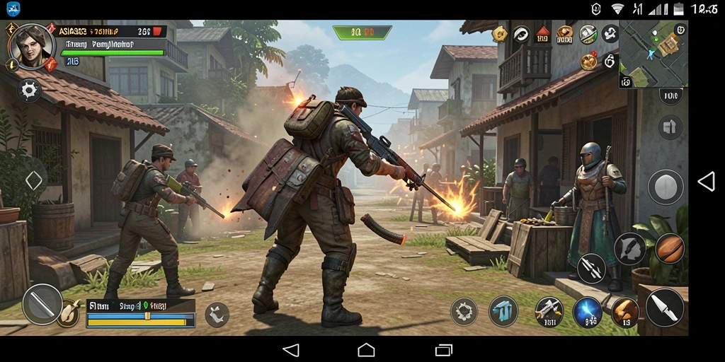 Screenshot ASIA303 menampilkan pertempuran strategis yang mendebarkan.