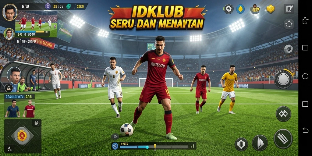 Tampilan gameplay seru di IDKLUB yang penuh tantangan.