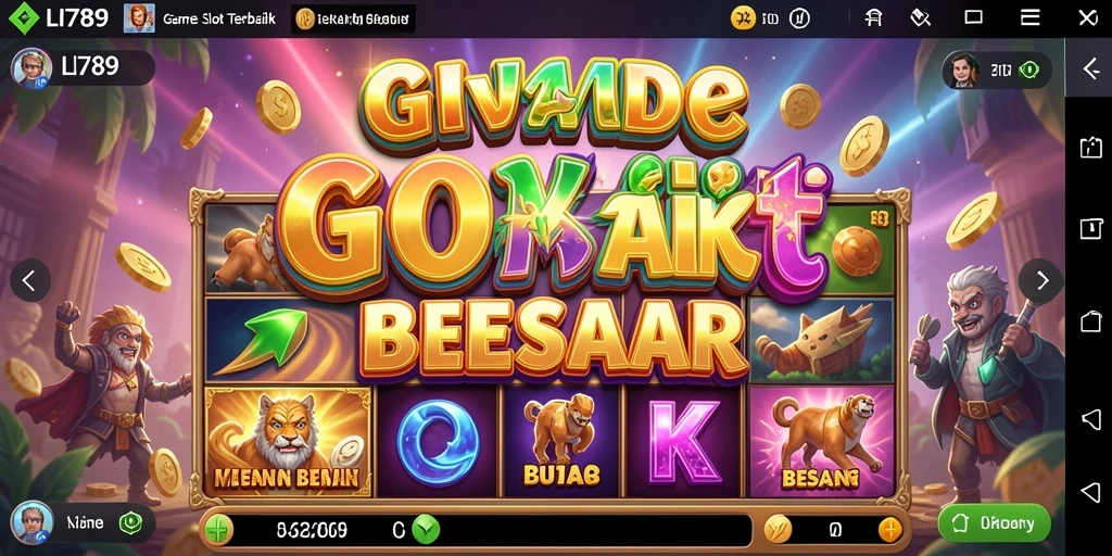 Gameplay menarik dengan visual yang menawan dalam permainan Slot.