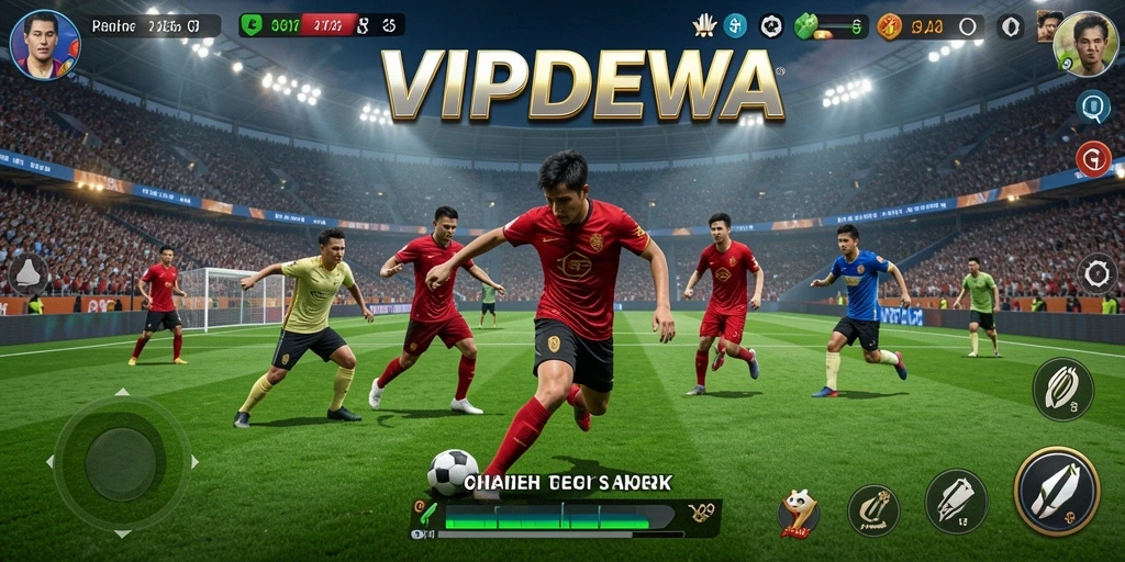 Gameplay menarik di VIPDEWA yang menunjukkan aksi olahraga nyata.
